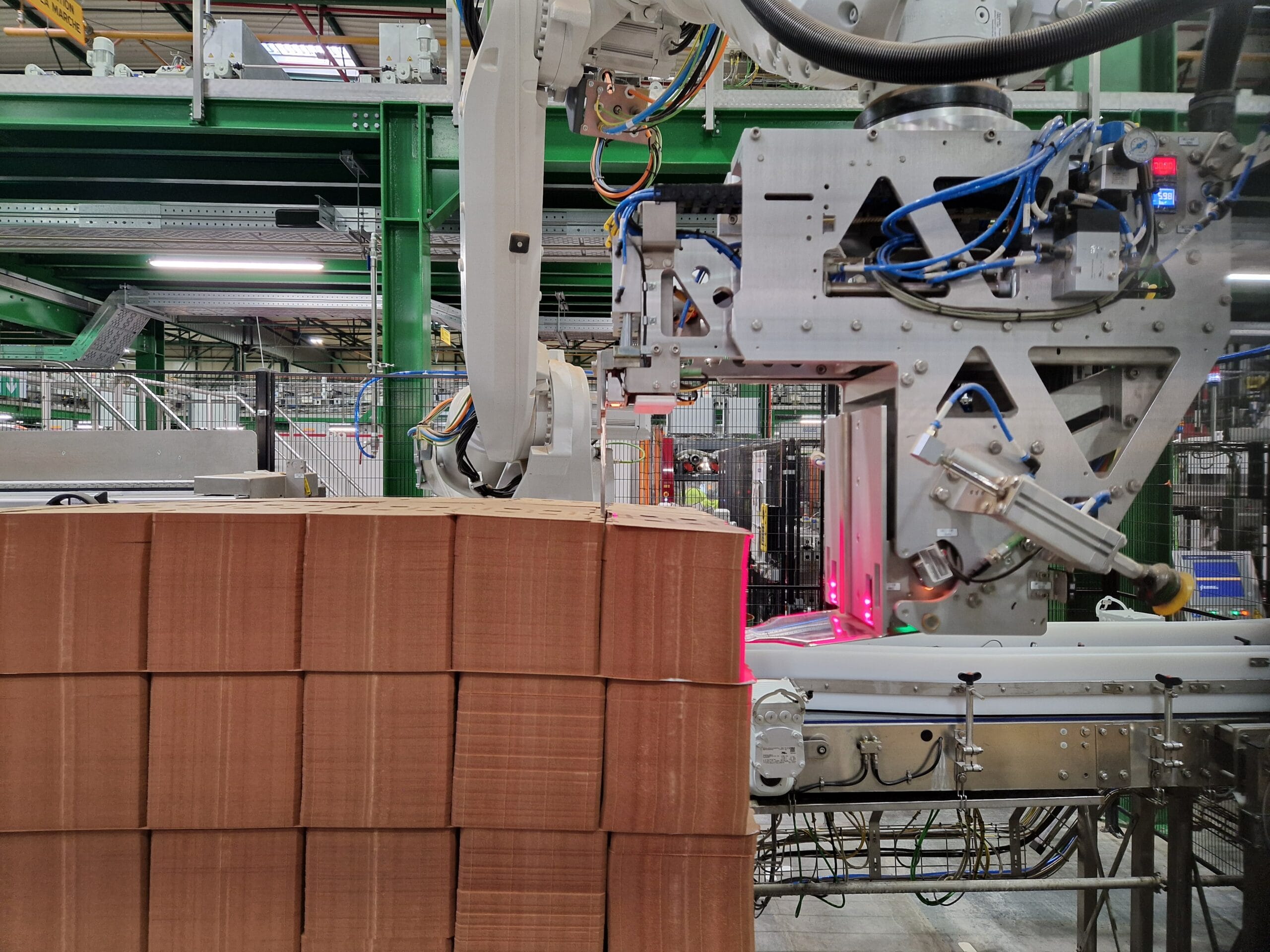 2. Measuring pallets and picking stacks